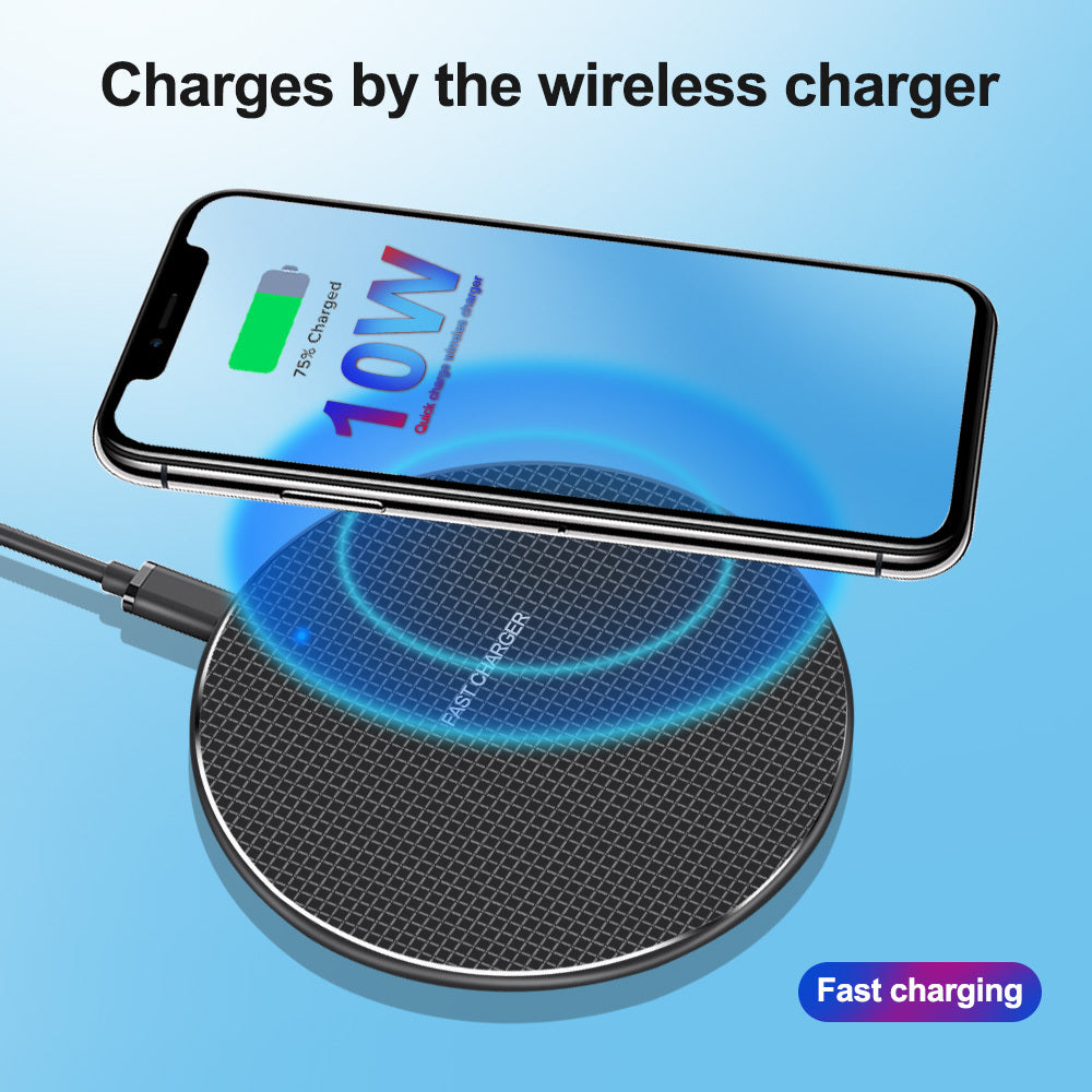 Ultra Thin Round Wireless Charging Fast Charging Base