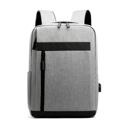 Business Laptop Backpack Large Capacity Multifunctional Usb Charging Waterproof Film Backbag Casual Shoulder Bag For Men